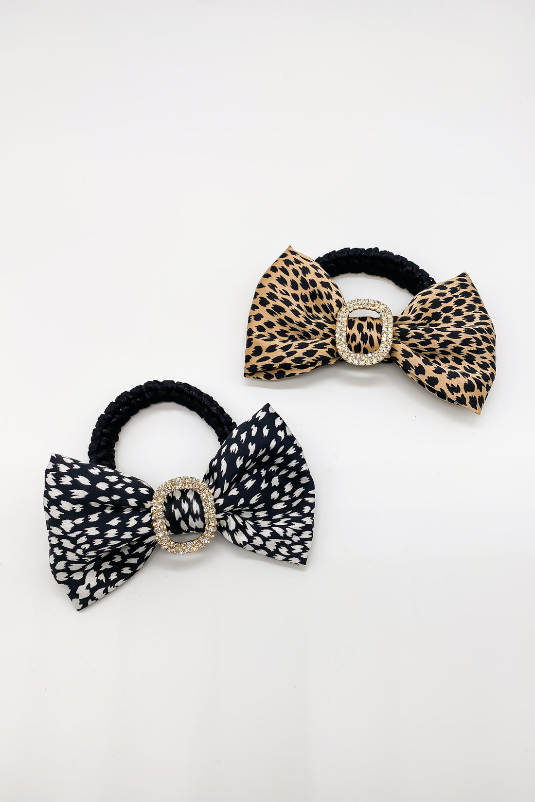 SKYE San Francisco Shop Chic Modern Elegant Classy Women Jewelry French Parisian Minimalist Bessie Velvet Bow Crystal Hair Tie 2