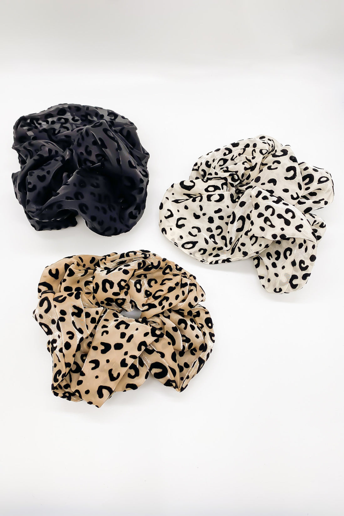 SKYE San Francisco Shop Chic Modern Elegant Classy Women Jewelry French Parisian Minimalist Calliope Leopard Print Velvet Scrunchie
