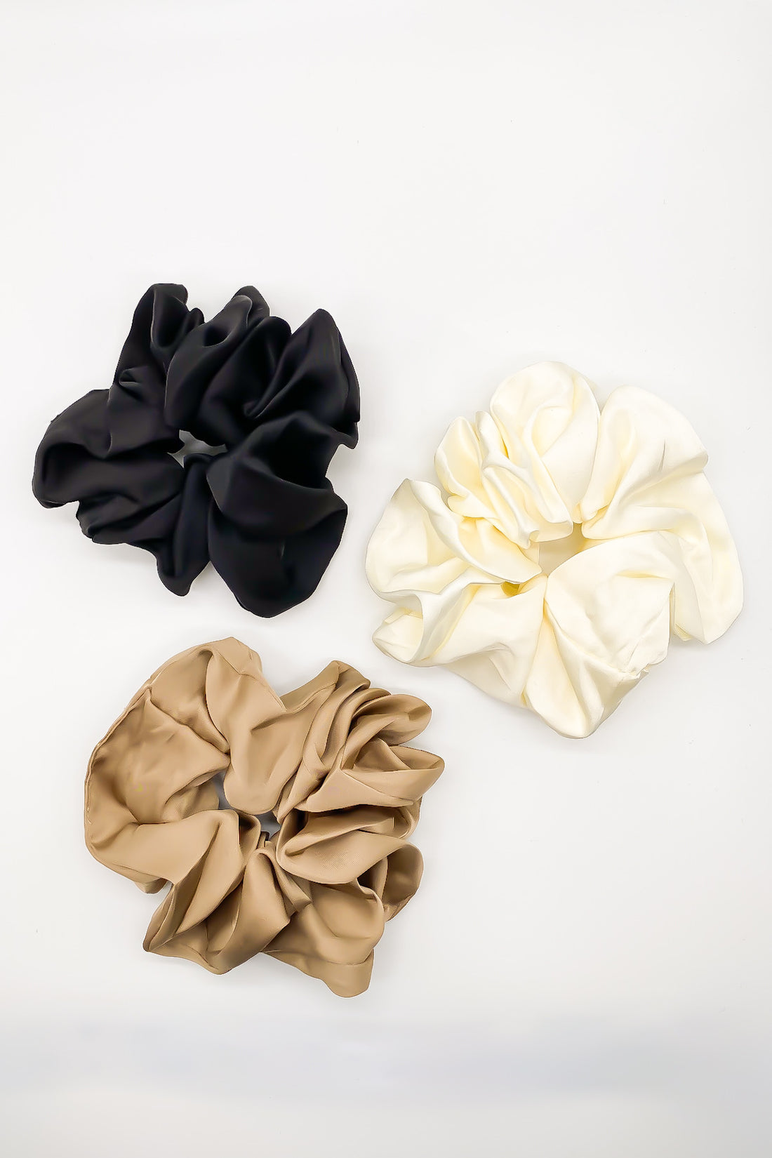 SKYE San Francisco Shop Chic Modern Elegant Classy Women Jewelry French Parisian Minimalist Harlow Satin Scrunchie 3