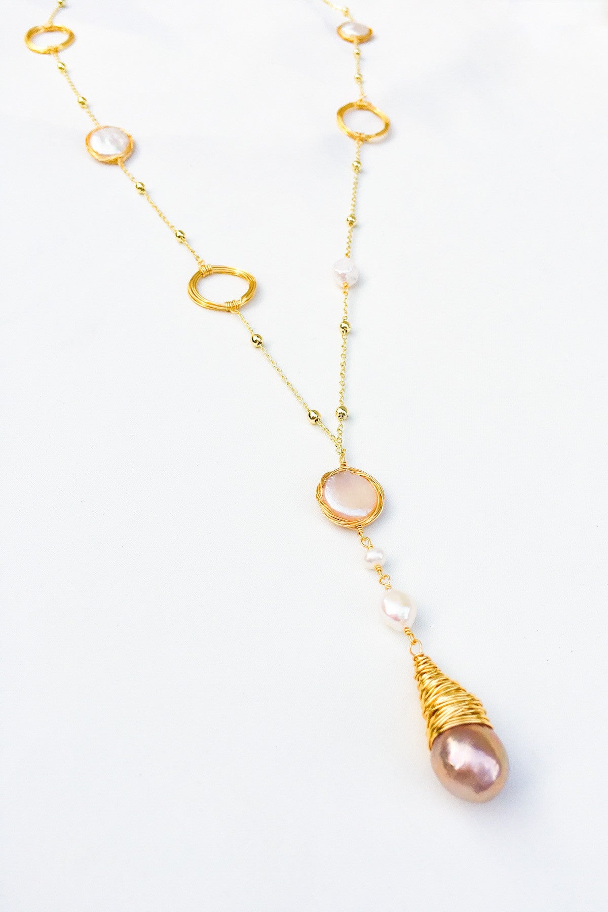 Joëlle 18K Gold Freshwater Pearl Necklace
