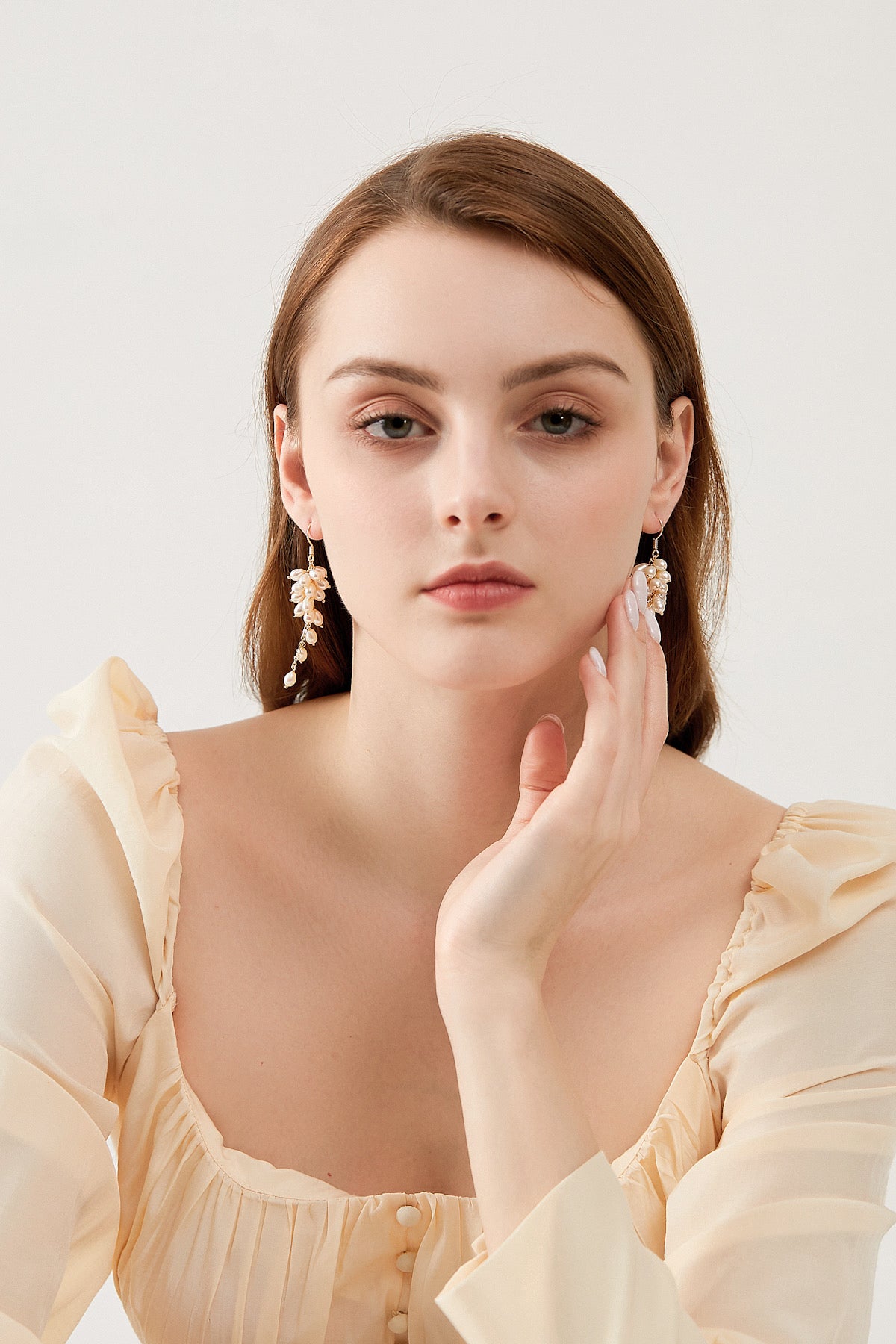 Josephine on sale pearl earrings