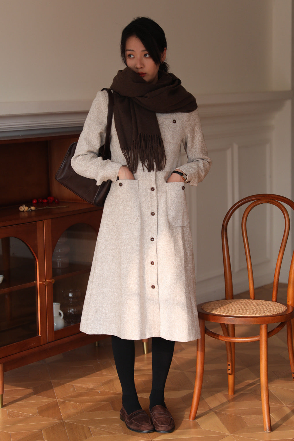 ELYSIA TWEED DRESS