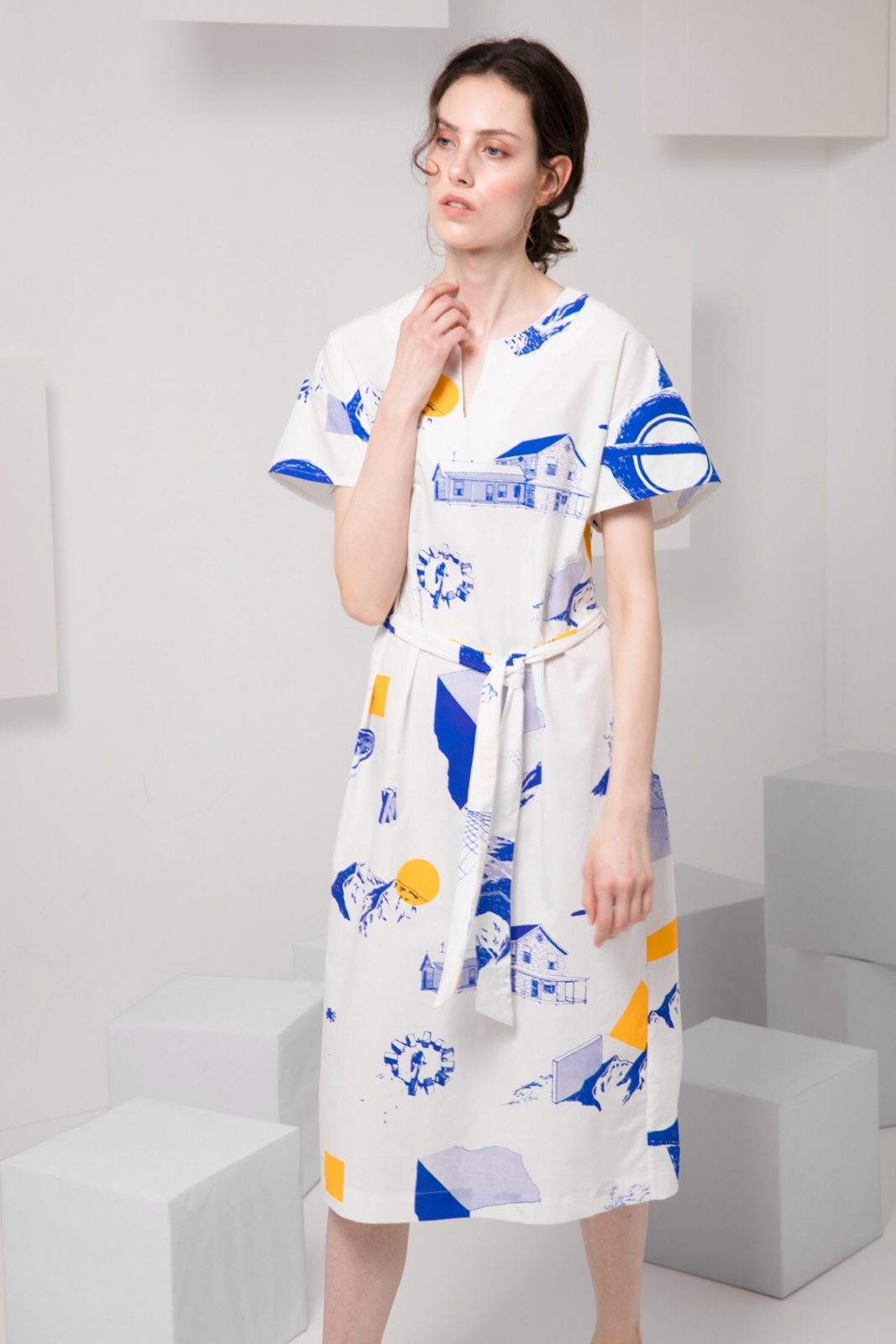 SKYE modern minimalist women clothing fashion Lois Dress interstellar 3