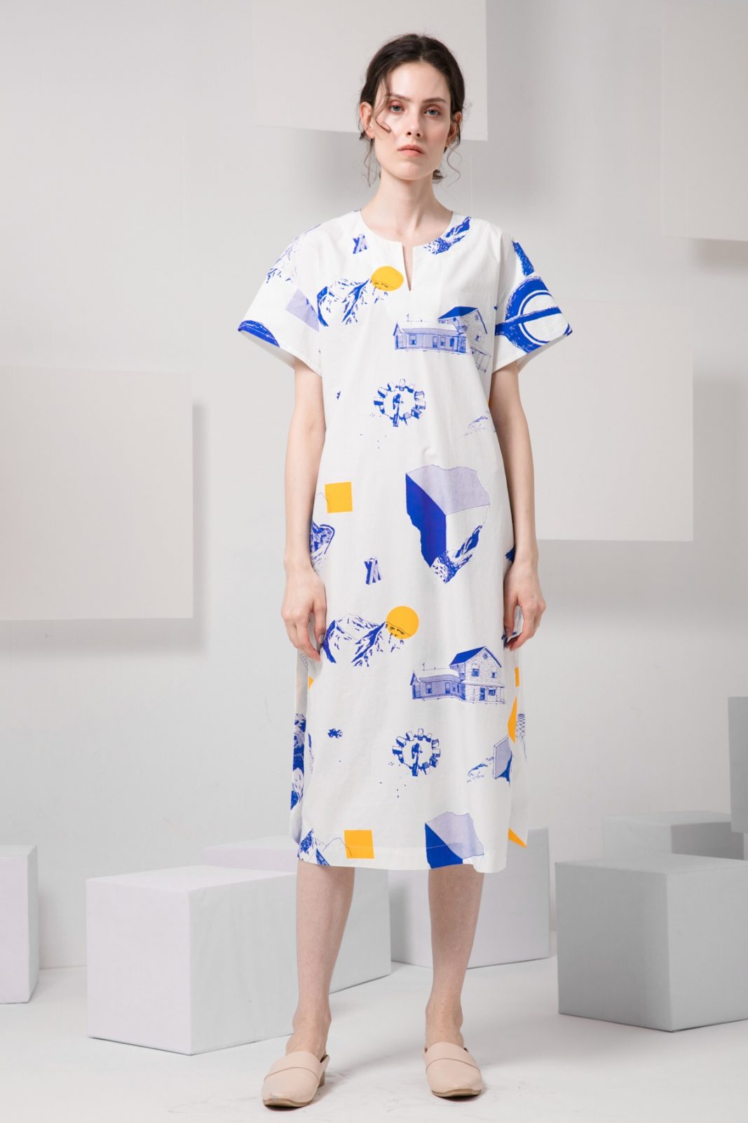 SKYE modern minimalist women clothing fashion Lois Dress interstellar 6