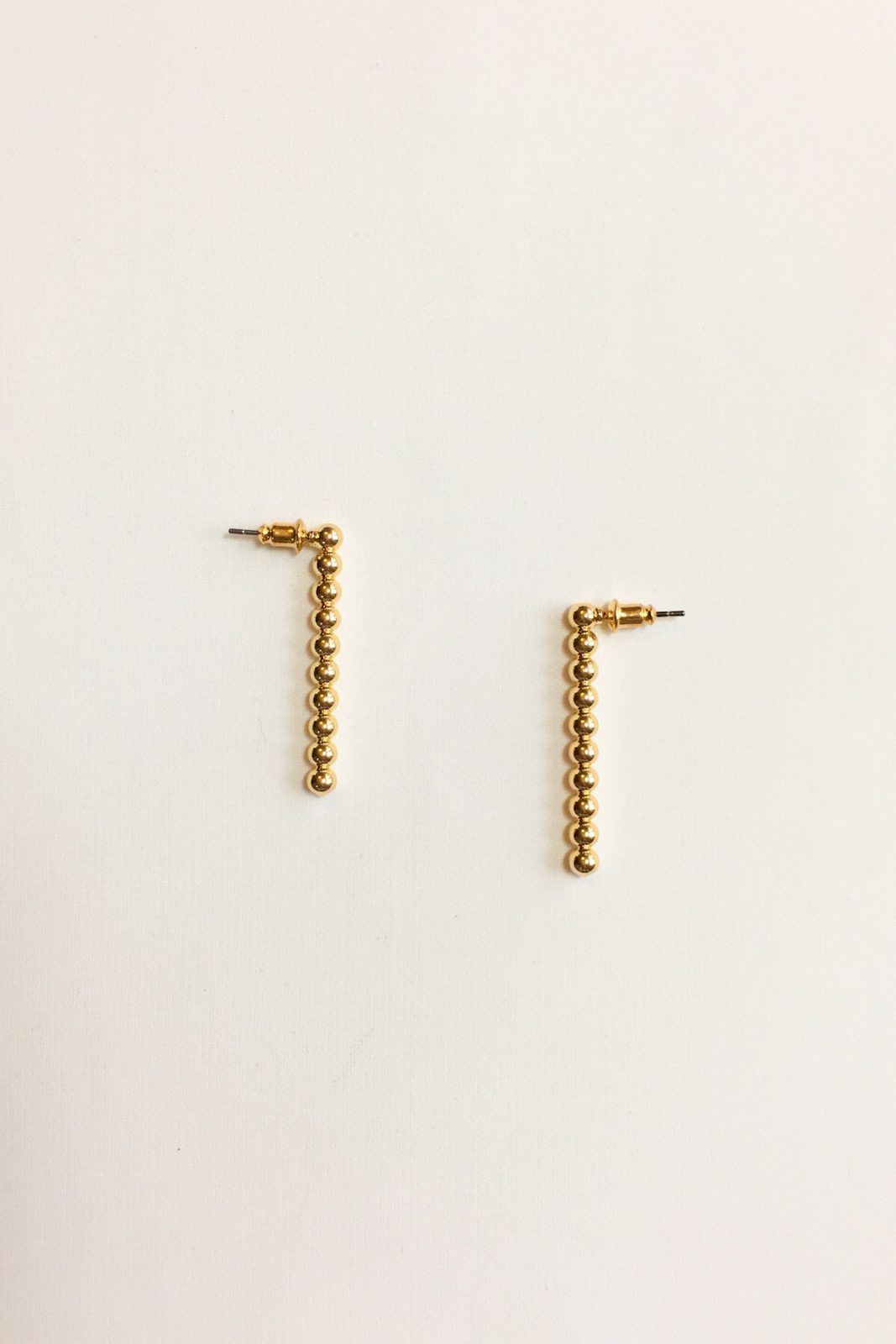 SKYE modern minimalist women fashion accessories Alexi 18K Gold Bead Earrings
