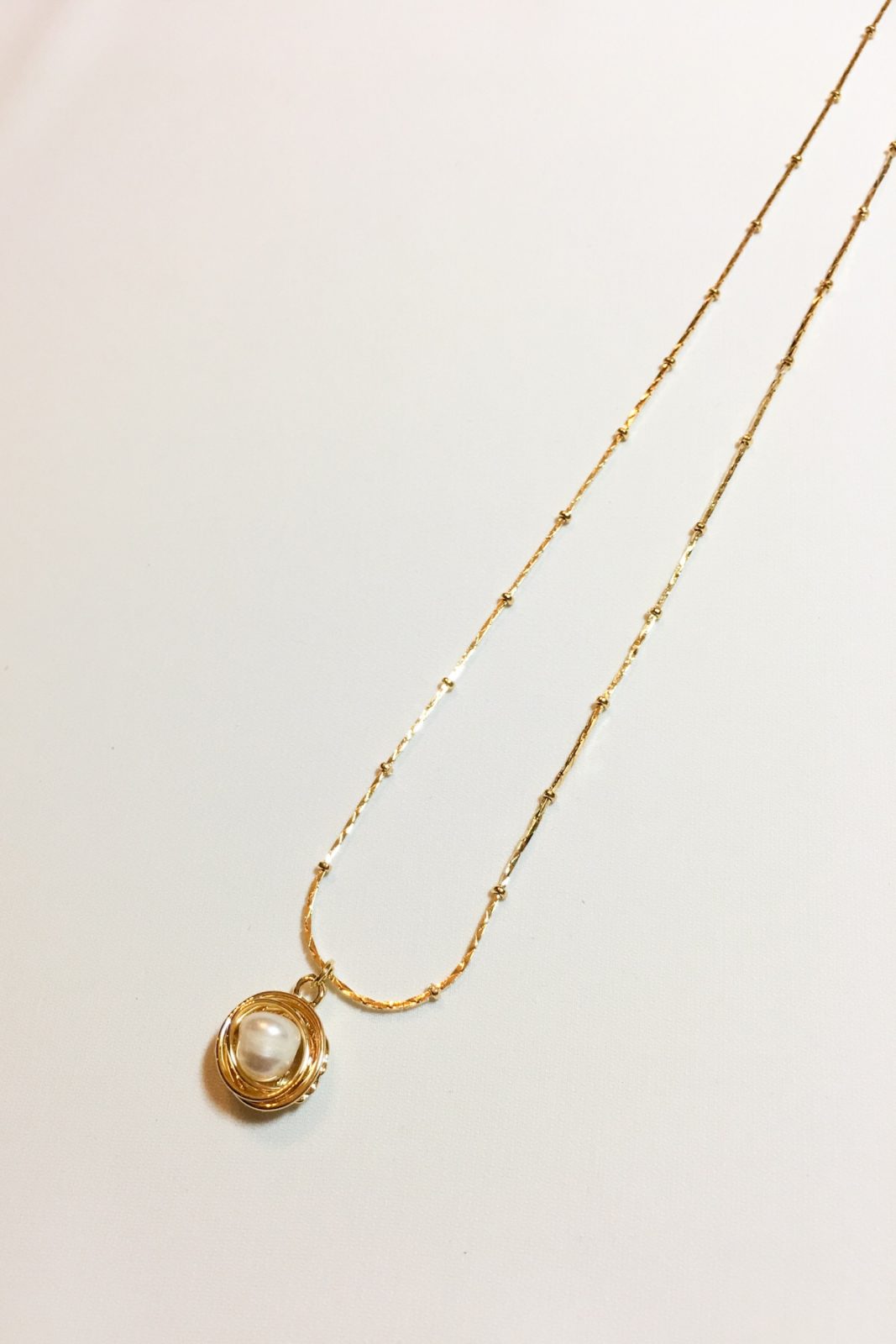 SKYE modern minimalist women fashion accessories Celina Freshwater Pearl Necklace 6