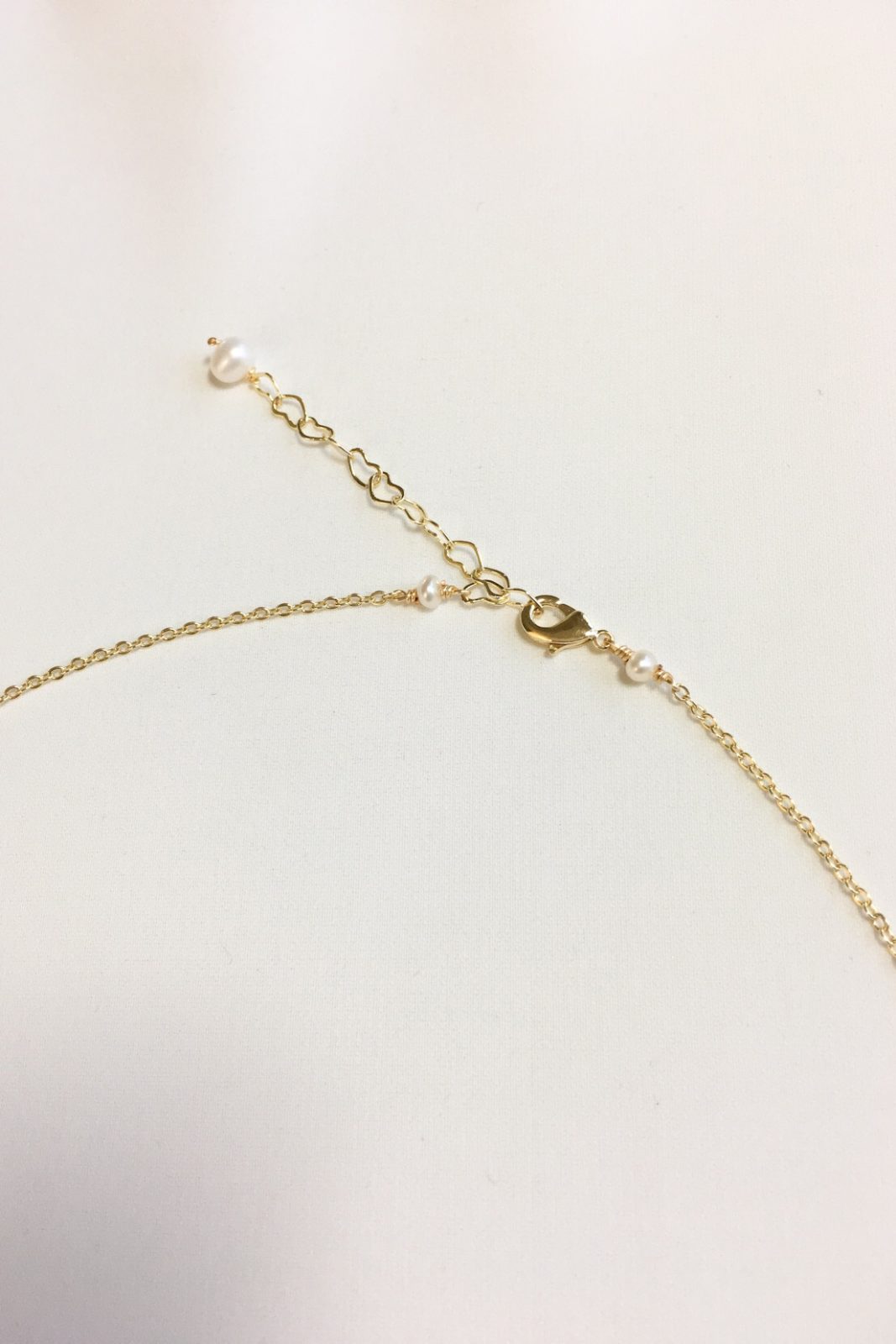 SKYE modern minimalist women fashion accessories Issey 18K Gold Filled Freshwater Pearl Necklace 2