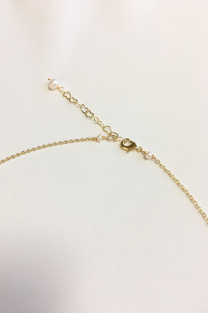 SKYE modern minimalist women fashion accessories Issey 18K Gold Filled Freshwater Pearl Necklace 2