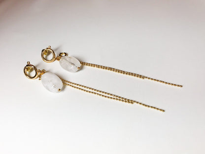 SKYE modern minimalist women fashion accessories Nuage resin bead Earrings 2