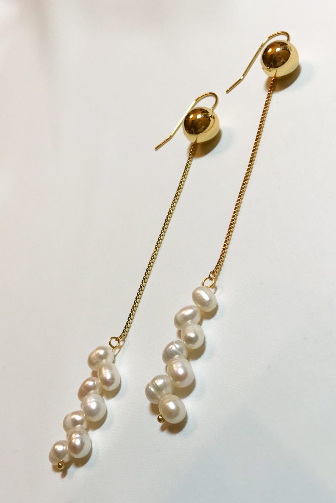 SKYE modern minimalist women fashion accessories Sakura Pearl Earrings 2