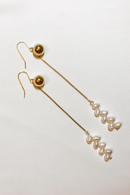 SKYE modern minimalist women fashion accessories Sakura Pearl Earrings 4