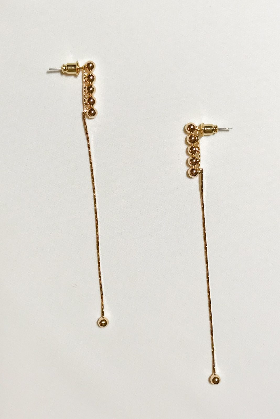 SKYE modern minimalist women fashion accessories Vella 18K Gold Earrings 4